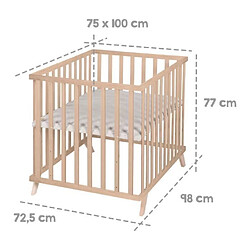 Avis Roba Parc bébé en bois