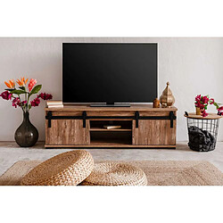 Kein Hersteller MARRAKESCH Meuble TV 160x50x40 cm chêne barn