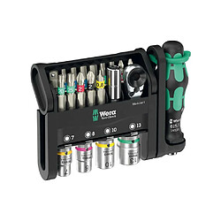 Wera 05049000001 Tool-Check Modular 1 Coffret 21 pièces 1/4"