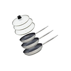 Elo 1730849489649 Poêles 24/28/32 cm Set 3 pièces inox 18/10 céramique