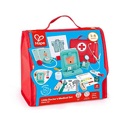 Hape Kit du petit docteur 22 pièces mallette jeu d'imitation 3-8 ans