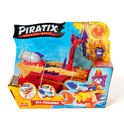 La Piraterie Sea Crusher Bateau playset 17 cm violet avec canon et figurine 530PPXSP114IN20
