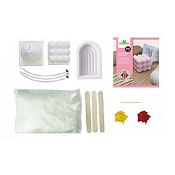 Avis Au Sycomore SYCMAK004 Coffret 5 bougies cire de soja DIY 3 moules
