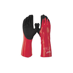 Milwaukee 4932493231 Gants chimiques 10 (XL) triple enduction nitrile 350 mm