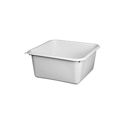 Aluminium Et Plastique CC38 Cuvette carrée 15 L 38 cm gris moucheté