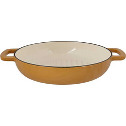 Cosy&Trendy Fontestic Poêle/Plat à grill Ø28 cm fonte émaillée Ambre