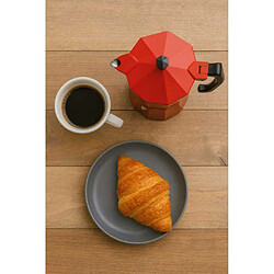 Piezzi Italexpress Cafetière italienne 6 tasses rouge