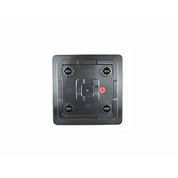 Avis EDA Plastiques Pot de fleur carré Carel gris anthracite 39 x 39 x 39 cm - Eda