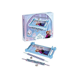 Lansay 88246 Métier à tisser La Reine des Neiges Kit bracelets pastel