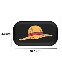 Acheter MONEY WALKIE Porte-Monnaie Enfant Sans Contact avec Coque Motif Chapeau de Paille Noir