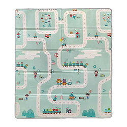Tinéo Maxi tapis d'éveil réversible - Multicolore pastel