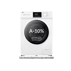Continental Edison CELL10140W3 Lave-linge hublot 10 kg 1400 trs/min blanc