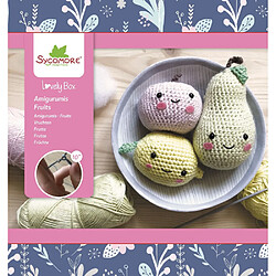 Acheter Au Sycomore SYCRE1075 Kit crochet amigurumi 3 fruits dès 7 ans