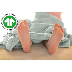 Avis Roba Lil Planet 306113G240 Couverture bébé 80 x 80 cm coton bio vert givré