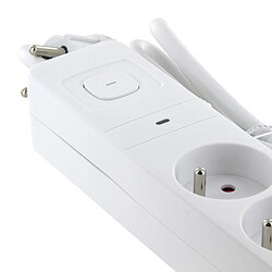 Bloc multiprise 4x16A + interrupteur - 1,5m - Chacon