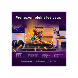 Lenovo LOQ 15IRX10 PC portable gamer 15,6" FHD 144 Hz RTX 5060 100W i7-13700HX 16Go 512Go