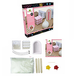 Acheter Au Sycomore SYCMAK004 Coffret 5 bougies cire de soja DIY 3 moules