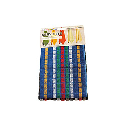 Tissages de Beaulieu Mineur 50x70 Torchons 2 pièces 100% coton 350 g/m²