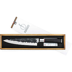 Avis Forged SEBRA Couteau de chef 20,5 cm Acier 440C Manche Dalbergia