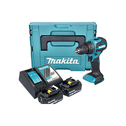 Makita DHP490RMJ Perceuse visseuse à percussion 18V Ø13 mm Brushless 2x4,0Ah Makpac
