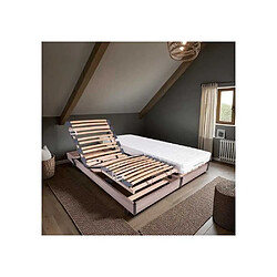 WEBED TALCA Ensemble relaxation 2x70x190 Mousse ferme Lit 140x190 Ensemble Relaxation Matelas + Sommiers Électriques 2x70x190 - Mousse - Ferme - Talca Fabrication Française