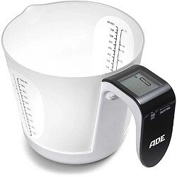 Ade Franca Balance de cuisine 3 kg gobelet doseur 1 L écran LCD