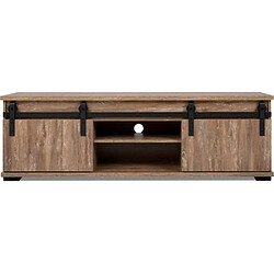 Kein Hersteller MARRAKESCH Meuble TV 160x50x40 cm chêne barn