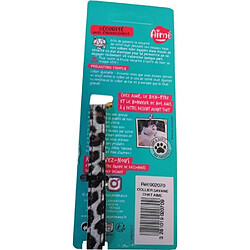 Avis Collier pour chat - AIME - Savane - Fleurs multicolores, grelot vert