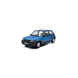 Solido SOOS1810004 Renault 5 GT Turbo Mk1 Miniature 1:18 bleu Alpine