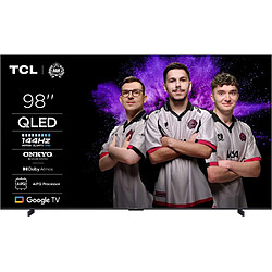 TCL 98QLED810K Téléviseur 98 pouces QLED 4K UHD 144 Hz HDMI 2.1 Google TV