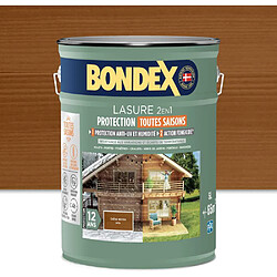 Bondex 28439198 Lasure extérieure 2 en 1 Chêne Moyen Satin 5 L