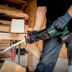 Metabo SSEP 18 LT Scie sabre sans fil 18 V 32 mm Solo - sans batterie, sans chargeur