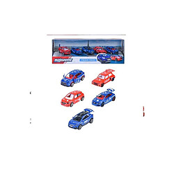 Majorette Majo City Coffret 10 pièces véhicules métal échelle 1/64