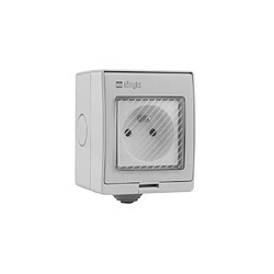 Konyks KON3770024338638 Pluviose FR Prise extérieure connectée 16A IP55