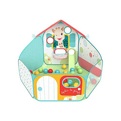 Sophie La Girafe Piscine à balles hexagonale 6 mois+ pop-up 40 balles