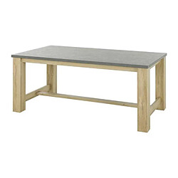 Gami Table à manger rectangulaire - Gris