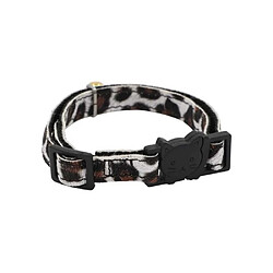 Aime AIM3281019020709 Collier Savane Chat fleurs multicolores grelot