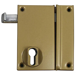 Heracles MX 8827 11 Coffre monopoint en applique vertical tirage droite poussante doré