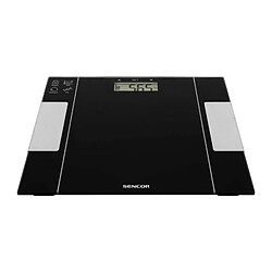Avis Sencor SBS 5050BK Pèse-personne impédancemètre verre trempé 150 kg