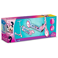 Acheter Mickey Minnie MN432042 Trottinette pliable enfant Minnie 2 roues Rose plateau aluminium