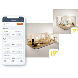 Acheter Delta Dore TRV 1.0 Adapt Tête thermostatique pour radiateurs à eau 57x101x57 mm