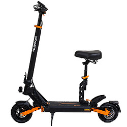 Trottinette électrique Pliable Kukirin G2 Pro 600W 48V 15.6AH Portée Max 58Km Noir