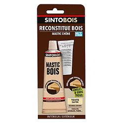 Sinto 139780 Mastic à bois bi-composant 190 g teinte sapin