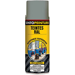 Sinto 920330 Peinture de maintenance aérosol 400 ml RAL7001 gris argile