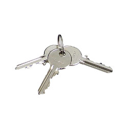Cisa 3005028000 Serrure monopoint en applique pêne dormant horizontale axe 70 mm cylindre 45 mm gauche