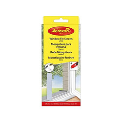 Aerzetix MAS_000011 Moustiquaire fenêtre 130 x 150 cm blanche maille fine