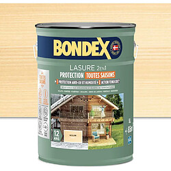 Bondex Lasure 2 en 1 Incolore Satin 5 L 12 ans