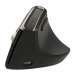 Avis YEE RUN YMS 5040 ERGO PRO Souris verticale ergonomique sans fil noire accents métalliques
