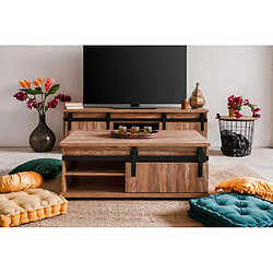 Finori Table basse rectangulaire - Chêne