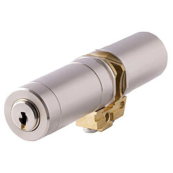 Kaba Cylindre de serrure double entrée - Argenté